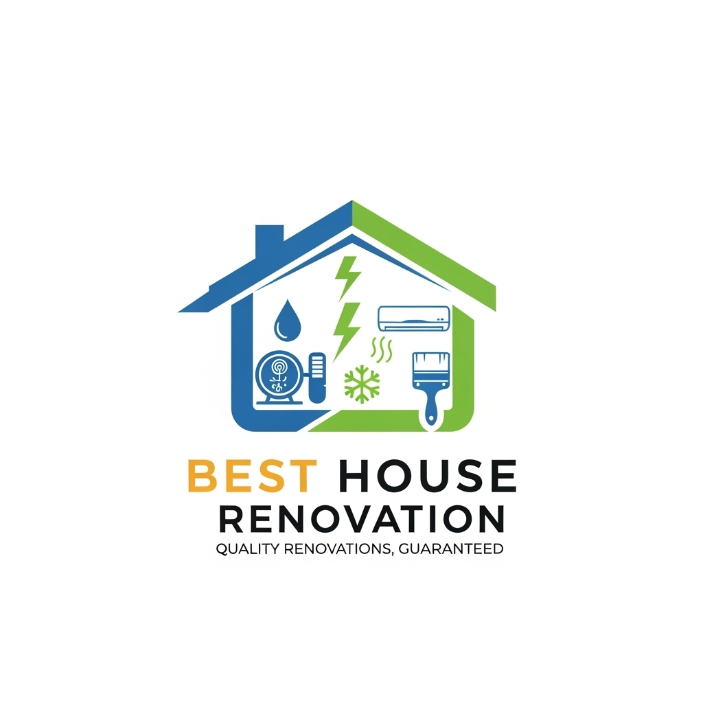 Best House Renovation Logo